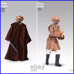 1/6 Scale Sideshow Star Wars Plo Koon Order Of The Jedi Figure For Hot Toys