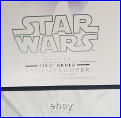 1/6 Star Wars First Order Stormtrooper Squad Leader MMs316 Hot Toys Open Box