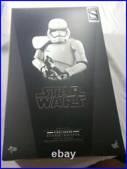 1/6 Star Wars First Order Stormtrooper Squad Leader MMs316 Hot Toys Open Box