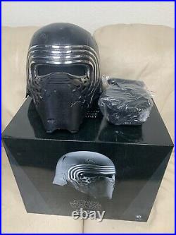11 Anovos Star Wars TFA First Order KYLO REN Premium Fiberglass Helmet NEW