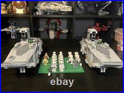 2 Lego Star Wars First Order Transporter 75103 With 17 Minifigs