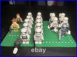 2 Lego Star Wars First Order Transporter 75103 With 17 Minifigs