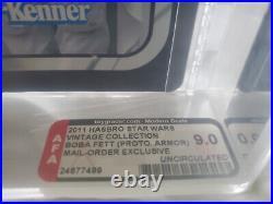 2011 Hasbro Star Wars TVC Boba Fett (Proto Armor) Mail-Order Excl. AFA U9.0