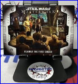2017 Star Wars Masterwork Metal Evolution Rebel Alliance Against First Order /10