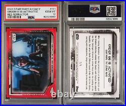 2021 Star Wars Topps Chrome Legacy #111 Order 66 is Activated Red 2/5 PSA 10