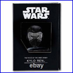 2022 Niue 1 oz Ag $2 Star Wars Faces of the First Order Kylo Ren