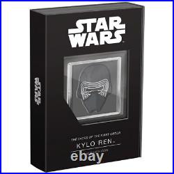 2022 Niue Star Wars Faces of the First Order Kylo Ren 1 oz. 999 Silver Coin