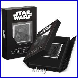 2022 Niue Star Wars Faces of the First Order TIE FIGHTER PILOT 1 oz Silver Coin