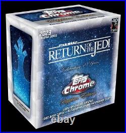 2023 Topps Star Wars Chrome Sapphire Edition Sealed Box (32 Cards) PRE-ORDER