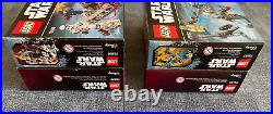 4 LEGO Star Wars 75132 75133 75166 75167 First Order Speeder Battle Pack Rebel