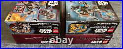 4 LEGO Star Wars 75132 75133 75166 75167 First Order Speeder Battle Pack Rebel