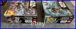 4 LEGO Star Wars 75132 75133 75166 75167 First Order Speeder Battle Pack Rebel