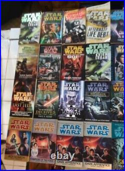 71 Rare Star Wars Paperback Novels X-wing New Jedi Order Many Trilogy Sets Plus