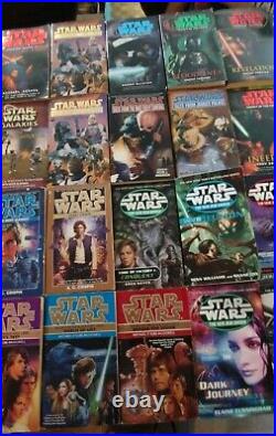 71 Rare Star Wars Paperback Novels X-wing New Jedi Order Many Trilogy Sets Plus