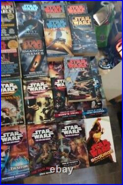 71 Rare Star Wars Paperback Novels X-wing New Jedi Order Many Trilogy Sets Plus