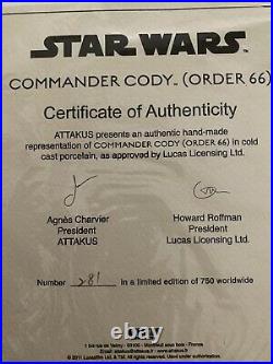 ATTAKUS Star Wars Commander Cody Order 66 15 Scale Resin Statue Number 281