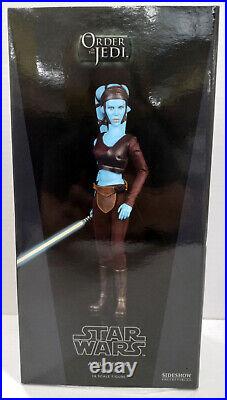 Aayla Secura Star Wars Order Of The Jedi Sideshow Action Figure Unopened 2009