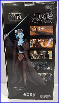 Aayla Secura Star Wars Order Of The Jedi Sideshow Action Figure Unopened 2009