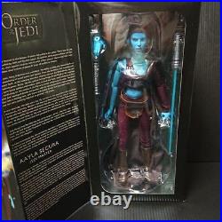 Aayla Secura Star Wars Order of The Jedi Sideshow Action Figure 1/6 Scale Japan