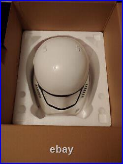 Anovos Star Wars First Order Stormtrooper Helmet Fiberglass Life Size 11 New Us