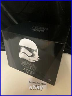 Anovos Star Wars TFA First Order STORMTROOPER Standard ABS Plastic Helmet NEW