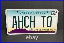 Arizona Vanity License Plate AHCH TO (STAR WARS. Jedi Order Birthplace)