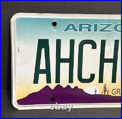 Arizona Vanity License Plate AHCH TO (STAR WARS. Jedi Order Birthplace)