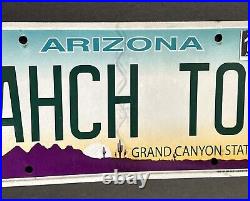 Arizona Vanity License Plate AHCH TO (STAR WARS. Jedi Order Birthplace)