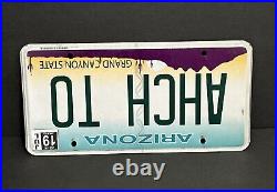 Arizona Vanity License Plate AHCH TO (STAR WARS. Jedi Order Birthplace)