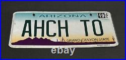 Arizona Vanity License Plate AHCH TO (STAR WARS. Jedi Order Birthplace)