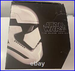 BRAND NEW Star Wars Black Series Electronic First Order Stormtrooper Helmet