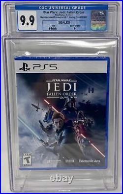 CGC Graded Star Wars Jedi Fallen Order NEW PS5 (1020717003, 9.9 A++)