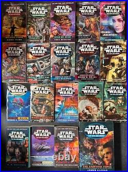 Complete Set Star Wars NEW JEDI ORDER 1-19 Michael Stackpole Williams Lot L2