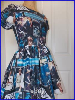 Custom made to order Star Wars collage Sweet Heart Pin Up dress