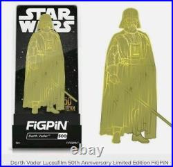 Darth Vader Gold Figpin #500 2k Limited Exclusive Pre-order Star Wars Sold Out