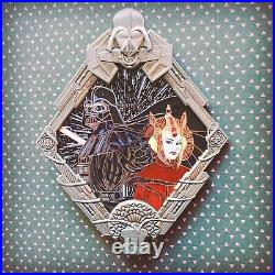 Disney/Star Wars Fated Duality Fantasy Pin LE Darth Vader, Padme, First Order