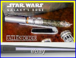 Disney Star Wars Legacy Lightsaber Jedi Fallen Order Cal Kestis + 26 Inch Blade