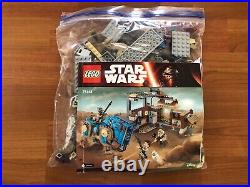 Eight Used Lego Star Wars 75148, 9496, 75099, 75077, 75032, 75129, 75132, 7512