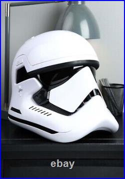 FIRST ORDER STORMTROOPER ELECTRONIC HELMET Star Wars The Black Series Disney New