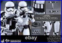 FIRST ORDER Stormtroopers Hot Toys MMS 319 1/6 Scale Set STAR WARS Force Awakens
