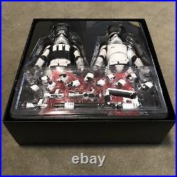 FIRST ORDER Stormtroopers Hot Toys MMS 319 1/6 Scale Set STAR WARS Force Awakens