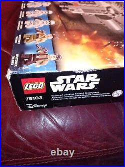 Factory Sealed Lego Set 75103 star wars first order transporter