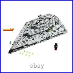 First Order Star Destroyer 75190 Star Wars Equivalent Lego Vaisseau Spatial Rare