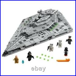 First Order Star Destroyer 75190 Star Wars Equivalent Lego Vaisseau Spatial Rare