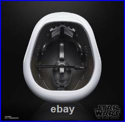First Order Stormtrooper Helmet Star Wars Black Series Electronic Helmet In Hand