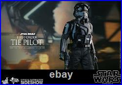 First Order TIE Fighter Pilot Star Wars Episode VII MMS324 12 Figur Hot Toys