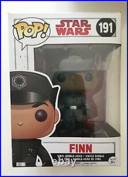 Funko Pop Last Jedi Star Wars Rebel (4 Pack) & First Order (4 Pack) & 5 singles