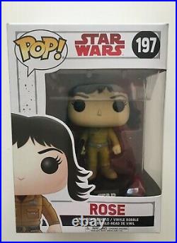 Funko Pop Last Jedi Star Wars Rebel (4 Pack) & First Order (4 Pack) & 5 singles