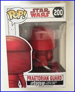 Funko Pop Last Jedi Star Wars Rebel (4 Pack) & First Order (4 Pack) & 5 singles