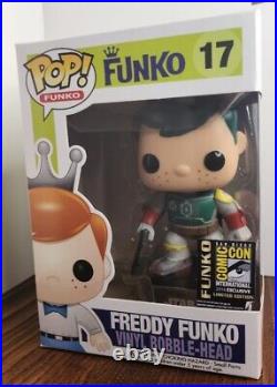 Funko Pop! Star Wars PRE ORDER Freddy Funko as Boba Fett Green Hair CUSTOM